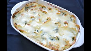 Pasta al forno Conchiglioni ripieni con ricotta e spinaci Ricetta facile [upl. by Teferi]