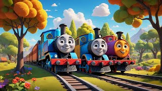 Choo Choo Train Song Fun  MORE AampS Nursery Rhymes amp Kids SongsChoo Choo Train Adventure [upl. by Kinchen]