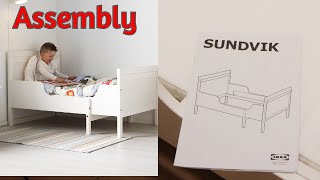 IKEA SUNDVIK Extendable bed assembly  00251692 [upl. by Cecelia]