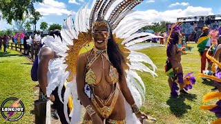 Miami Carnival 2019 Masqueraders Arrival Part 2 of 2 [upl. by Haleak]