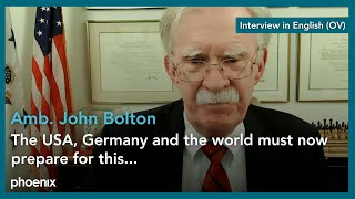 ExTrump adviser John Bolton on the future US president and the consequences of his election OV [upl. by Penhall522]