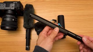 Testing the Sony ECMVG1vs ECMM1 vs Sennheiser MKE 400 vs MKH 416 [upl. by Nylrehs170]