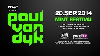 Paul van Dyk  Mint Festival Lincoln UK  20 Sep 2014 Tour Trailer [upl. by Rahman135]