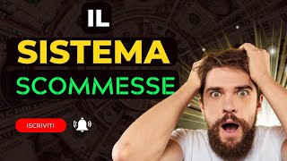 IL SISTEMA SCOMMESSE MATEMATICO PER COSTRUIRE LA QUOTA [upl. by Sueddaht727]