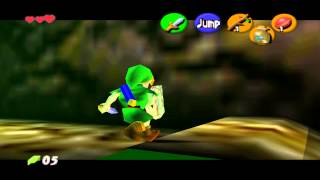 Zelda OoT  Ganons Castle Skip Glitch [upl. by Nacim]