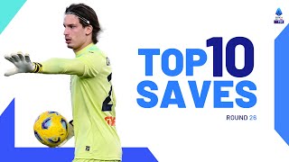 Carnesecchi denies Calabria with a brilliant stop  Top Saves  Round 26  Serie A 202324 [upl. by Fleeman]