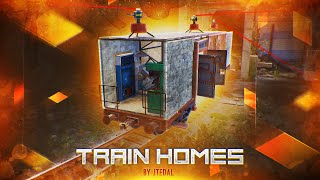 Train Homes l RUST Custom Plugin l MAD MAPPERS [upl. by Notrem957]