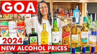 GOA WINESTORE  New Liquor Rates Goa  2024  GOA VLOG  Whiskey Vodka Rum Beer  Panjim City [upl. by Atinej484]