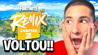 JOGUEI A NOVA TEMPORADA DO FORTNITE Capitulo 2 OG [upl. by Eadahc]