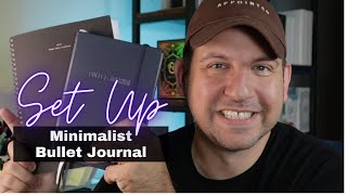 The Official Bullet Journal Minimal Journal Set Up [upl. by Wyndham]