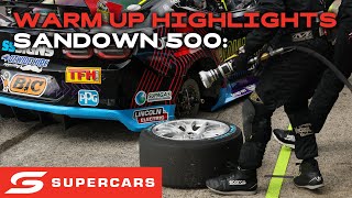 Warm Up Highlights  Penrite Oil Sandown 500  2024 Repco Supercars Championship [upl. by Egroej]