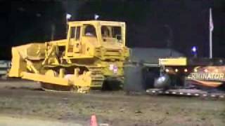 MOV05a Allis Chalmers HD 41 Dozer Pulling [upl. by Stein]