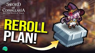 Sword of Convallaria GLOBAL REROLL PLAN Must Know Tips [upl. by Glaab742]