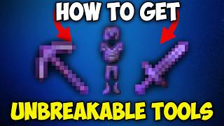 How to Get Unbreakable Tools and Armor in Minecraft 121  Unbreakable Tools and Armor in minecraft [upl. by Stephine]