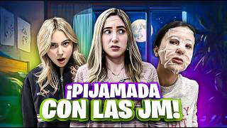 PIJAMADA con LAS HERMANAS JM 😍  REVELANDO SECRETOS INCOMODOS [upl. by Ahsienod]