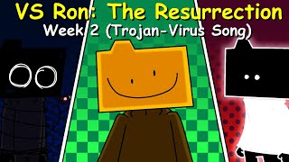 Friday Night Funkin VS Ron The Resurrection 25 DEMO Week 2 Trojan  Virus Song FNF ModHARD [upl. by Einolem]