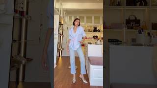 Quick amp easy shirt hacks fashiontips fashionhacks shirtstyling [upl. by Najtsirk]