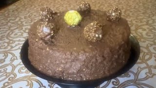 Ferrero Rocher Cake [upl. by Bailar]