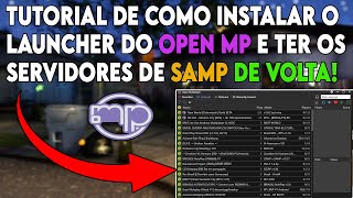 Como Instalar o Launcher do OPENMP no SAMP [upl. by Gaulin]