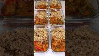 Healthy Meal Prep  Dinner  Prediabetes friendly [upl. by Yraek]