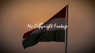 No Copyright Video of Indian Flag along with patriotic music  hd 60fps  smooth  free footage [upl. by Domash832]