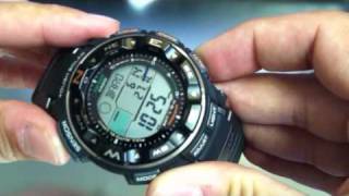 Casio Pathfinder Protrek Solar Power Watch PRG2501 [upl. by Cristionna]