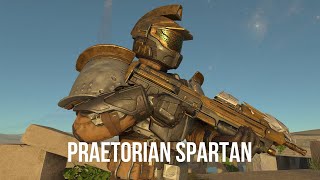 Praetorian Spartan Classical antiquity looking armour  Halo Infinite Fit [upl. by Rodie]