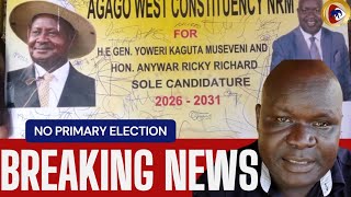 No NRM Primary Election In Agago West As Anywar Ricky Declared Sole Candidate With Museveni 2026 [upl. by Wurster573]