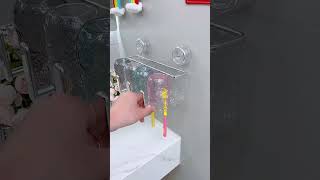 MustHave Toothbrush Holder  MultiColor Suction Cup Design for Easy Storage and Drainage [upl. by Ahtaela]