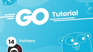 Go Golang Tutorial 14  Pointers [upl. by Yvan]