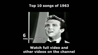 Top 10 songs of 1963 [upl. by Nelhsa]