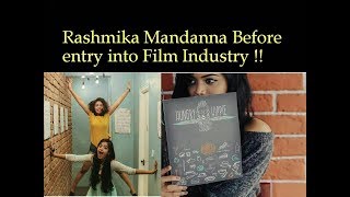 RASHMIKA MANDANNA BEFORE ENTERING FILM INDUSTRY [upl. by Darnoc]