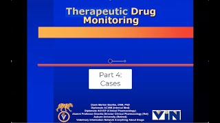 Therapeutic Drug Monitoring Pt 4 Cases [upl. by Moazami]