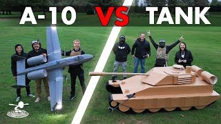 A10 Warthog VS Tank  Epic Airsoft Battle [upl. by Eisset]