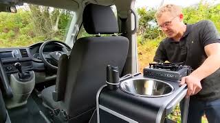 Tips amp options for the Vangear MiniPod campervan kitchen pod [upl. by Melentha]