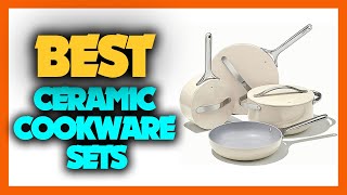 Top 10 Best Ceramic Cookware Sets 2023 [upl. by Willyt]