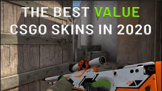 THE BEST VALUE CSGO SKINS FOR EACH GUN 2020 [upl. by Airemahs]