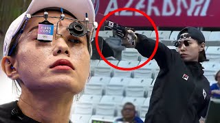 Kim Yeji sets a NEW World Record  Womens 25m pistol  Sports today [upl. by Debbi]