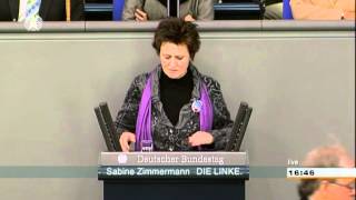 Sabine Zimmermann DIE LINKE SchleckerVerkäuferinnen unterstützen [upl. by Ervine]