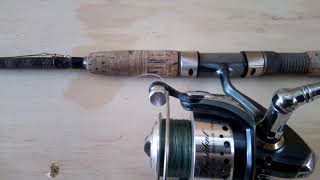 Pflueger president spinning combo 40 [upl. by Sdlonyer]