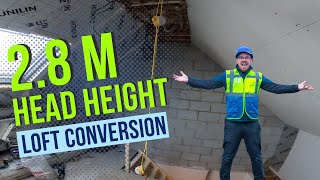 28M Head Height Loft Conversion  Attic Uk [upl. by Azyl]