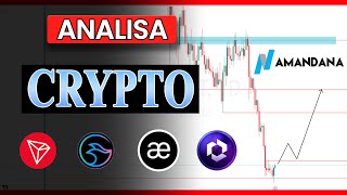 ANALISA CRYPTO KOIN MANTA AEVO TRON amp PORTAL REBOUND ATAU LANJUT TURUN Juni 2024 [upl. by Pell]