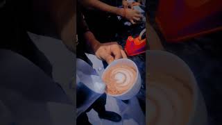 HOT Coffee making makecoffe capchino makefood [upl. by Tadeo]