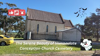 The Serene Beauty of Immaculate Conception Church Cemetery [upl. by Mandell]