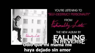 Falling In Reverse  SelfDestruct Personality Sub Español HQ [upl. by Eichman]