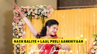 Team Bride Nach Baliye  Laal Peeli Aankhiyaan BloomingTrends Choreography Wedding Choreography [upl. by Kohcztiy330]