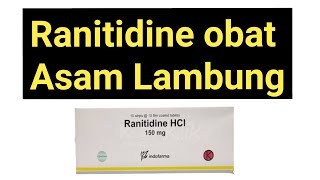 RANITIDINE HCL 150 mg obat apa [upl. by Angelita811]