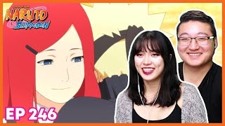 NARUTO MEETS KUSHINA  Naruto Shippuden Couples Reaction amp Discussion Episode 246 [upl. by Ydieh]