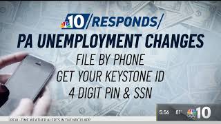 Understanding the Changes to Pennsylvanias Unemployment System  NBC10 [upl. by Corvin]