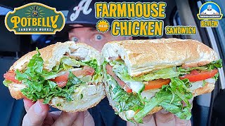 Potbelly Sandwich Works® Farmhouse Chicken Sandwich Review 🚜🐔  NEW LTO  theendorsement [upl. by Ingelbert]